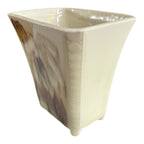 Vintage Rookwood Pottery High Glaze Abstract Floral Vase - Signed Jens Jensen
