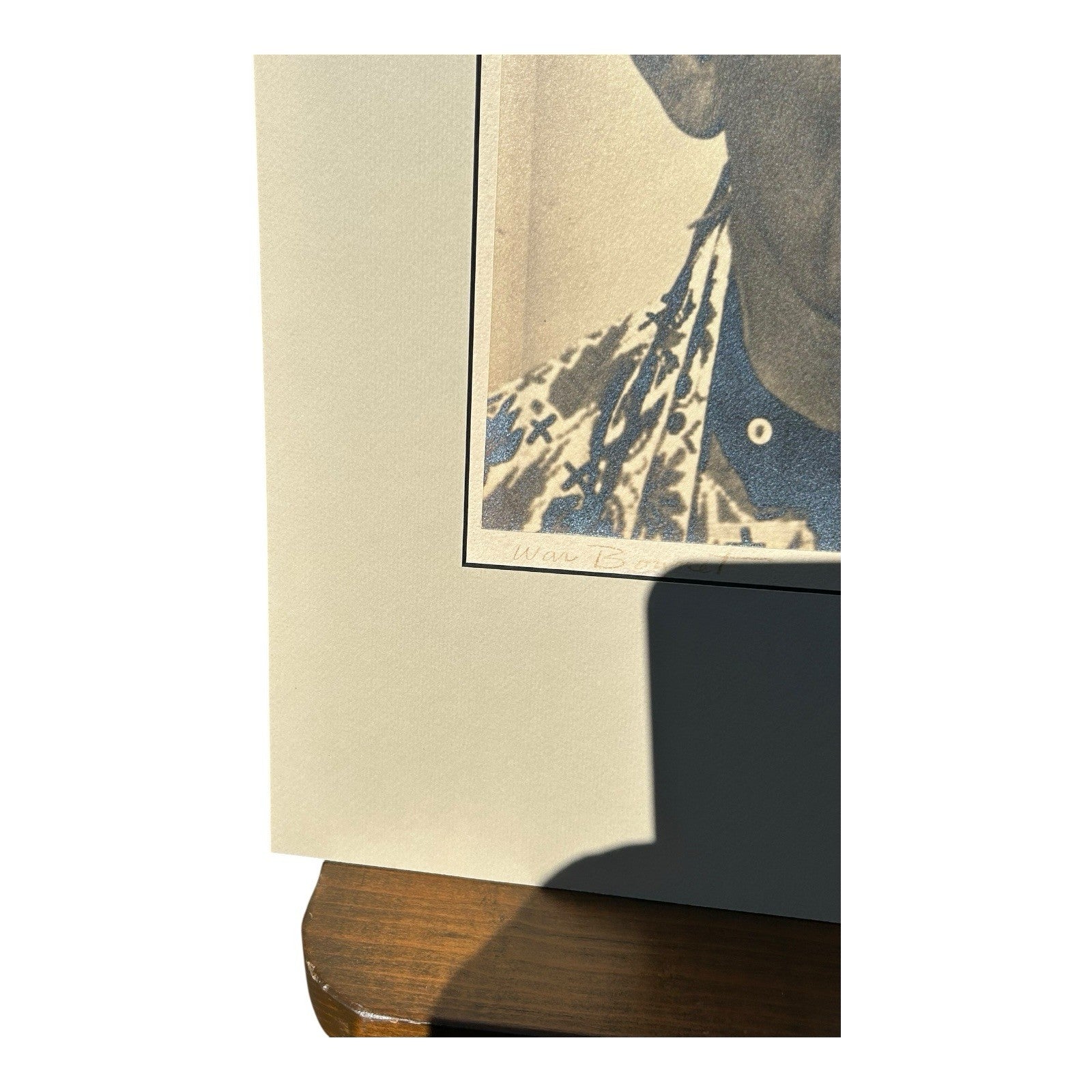 Antique Native American Photograph Entitled War Bonnet by Speirs