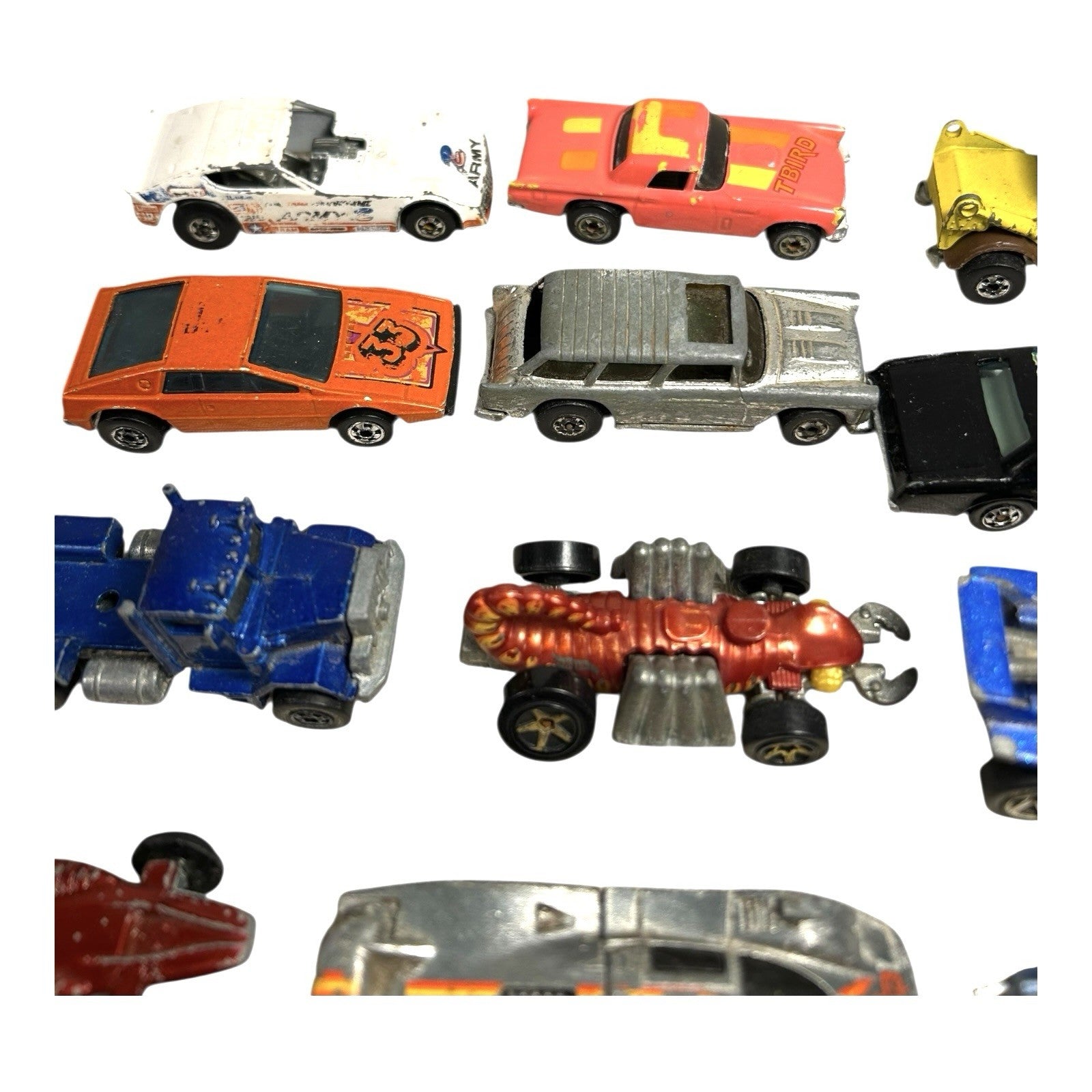 Vintage 1970's Lot of 12 Hot Wheels Hotwheels Cars