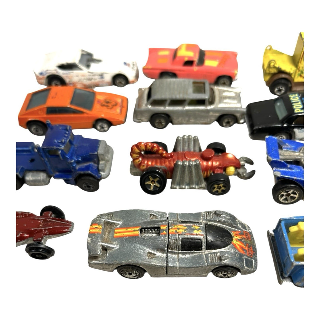 Vintage 1970's Lot of 12 Hot Wheels Hotwheels Cars