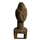 Antique Hand Carved African Baule Tribal Art Heddle Pulley