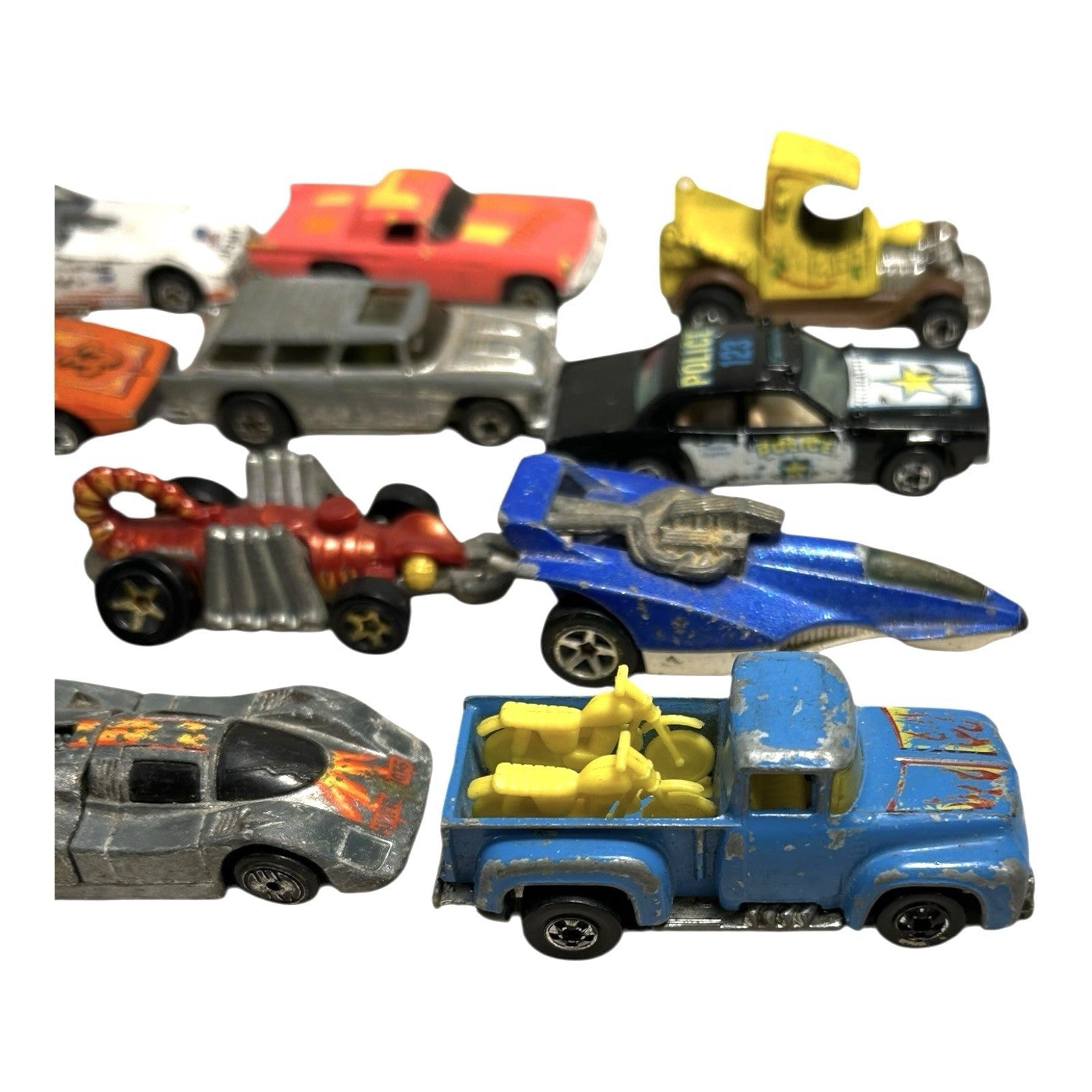 Vintage 1970's Lot of 12 Hot Wheels Hotwheels Cars