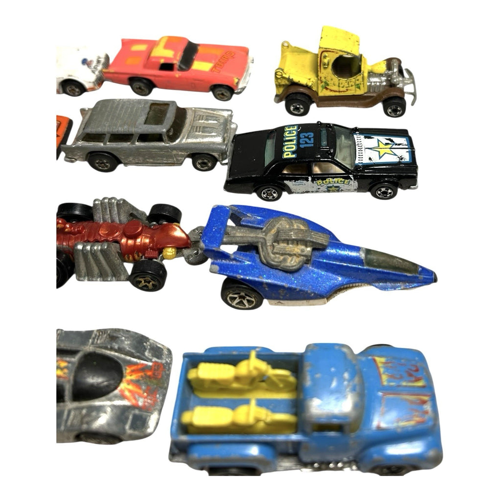 Vintage 1970's Lot of 12 Hot Wheels Hotwheels Cars