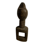 Antique Hand Carved African Baule Tribal Art Heddle Pulley