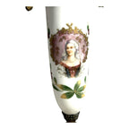 Antique French Porcelain Sevres Style Hand Painted Portrait Vase
