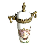 Antique French Porcelain Sevres Style Hand Painted Portrait Vase