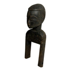 Antique Hand Carved African Baule Tribal Art Heddle Pulley