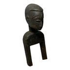 Antique Hand Carved African Baule Tribal Art Heddle Pulley
