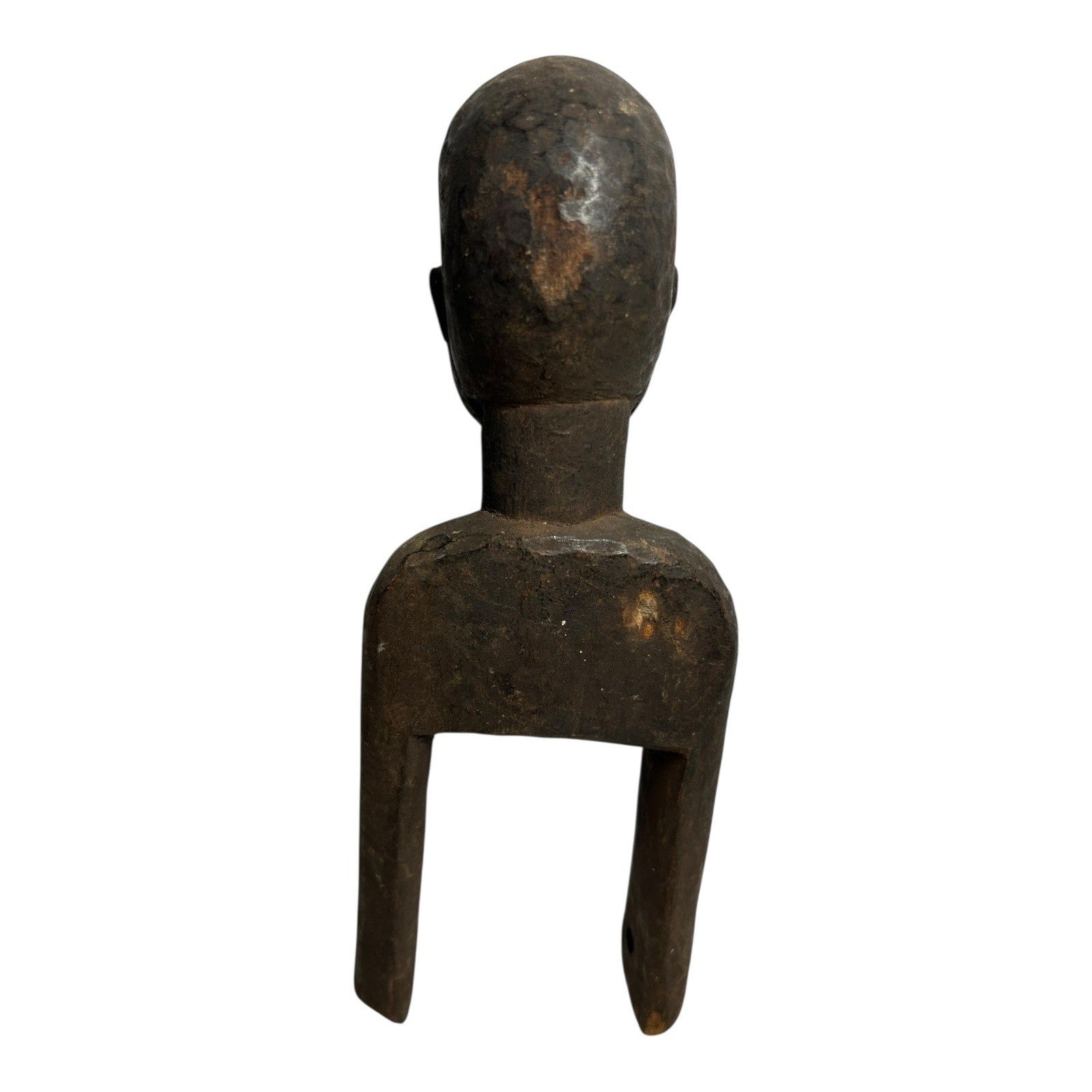 Antique Hand Carved African Baule Tribal Art Heddle Pulley