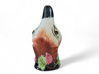 Antique Staffordshire Porcelain Fox & Foliage Stirrup Cup