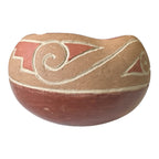 Vintage Native American San Juan Pottery Bowl – Geometric Design