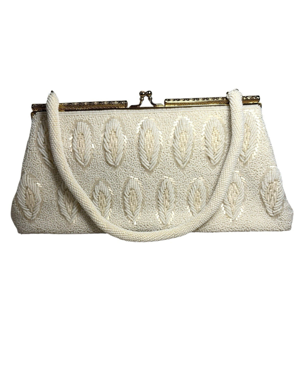 Vintage Freeport Hong Kong Beaded Clutch Purse
