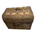 Antique Early 19th Century Mexican Folk Art Box