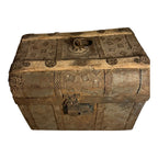 Antique Early 19th Century Mexican Folk Art Box