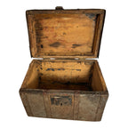 Antique Early 19th Century Mexican Folk Art Box