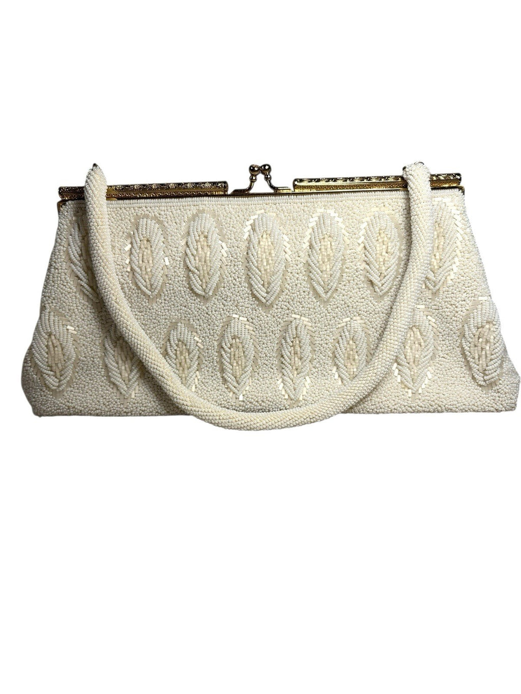 Vintage Freeport Hong Kong Beaded Clutch Purse