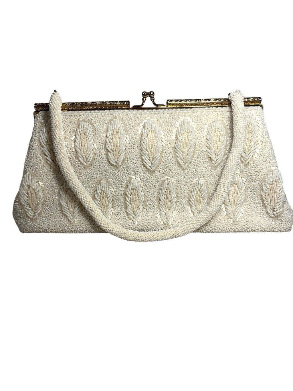 Vintage Freeport Hong Kong Beaded Clutch Purse
