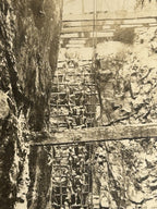 Antique Large Cabinet Card Early Photograph Graphite Mine Owned Mike Wolfe