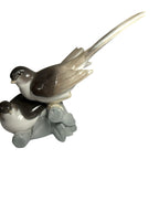 Vintage Lladro Birds Lovebirds Grupo de Pajaros Figurine