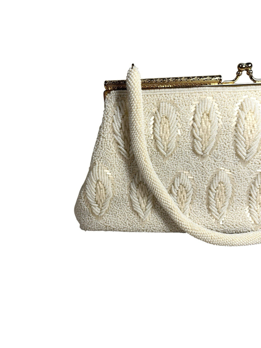 Vintage Freeport Hong Kong Beaded Clutch Purse