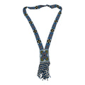 Antique Native American Ceremonial Beaded Sash Necklace