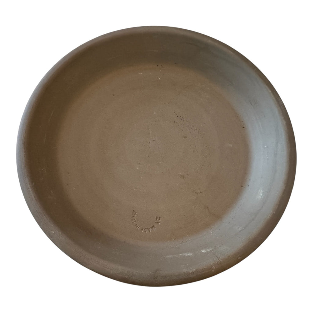 Vintage Farmhouse Terracotta Pottery Plant Saucers (Made in Italy, Set of 5)