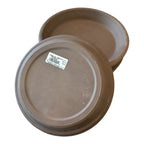 Vintage Farmhouse Terracotta Pottery Plant Saucers (Made in Italy, Set of 5)