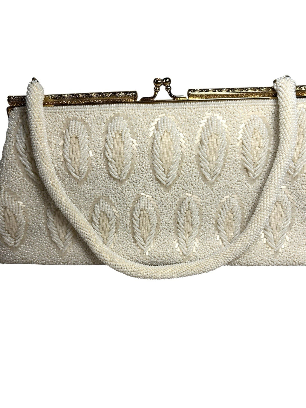 Vintage Freeport Hong Kong Beaded Clutch Purse