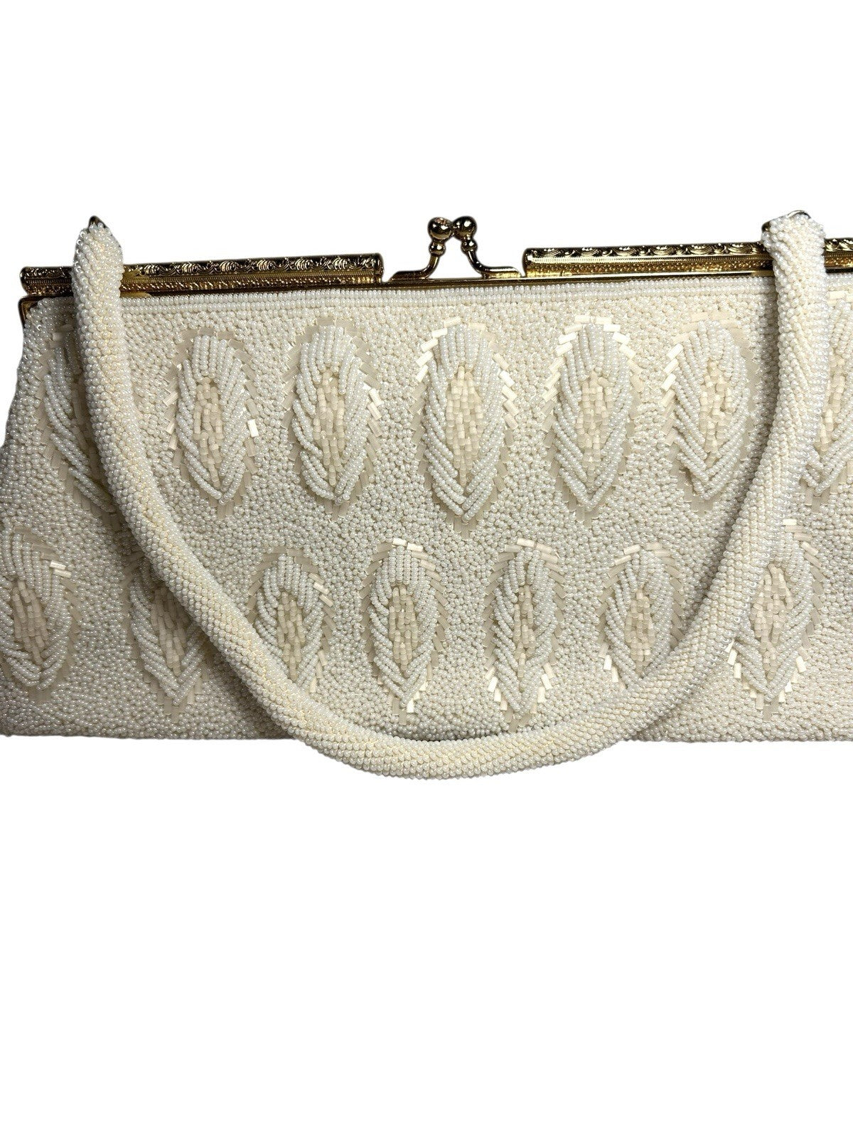 Vintage Freeport Hong Kong Beaded Clutch Purse