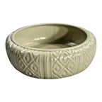 Vintage 1931 Rookwood Pottery Sage Green Low Bowl, Shape 6272