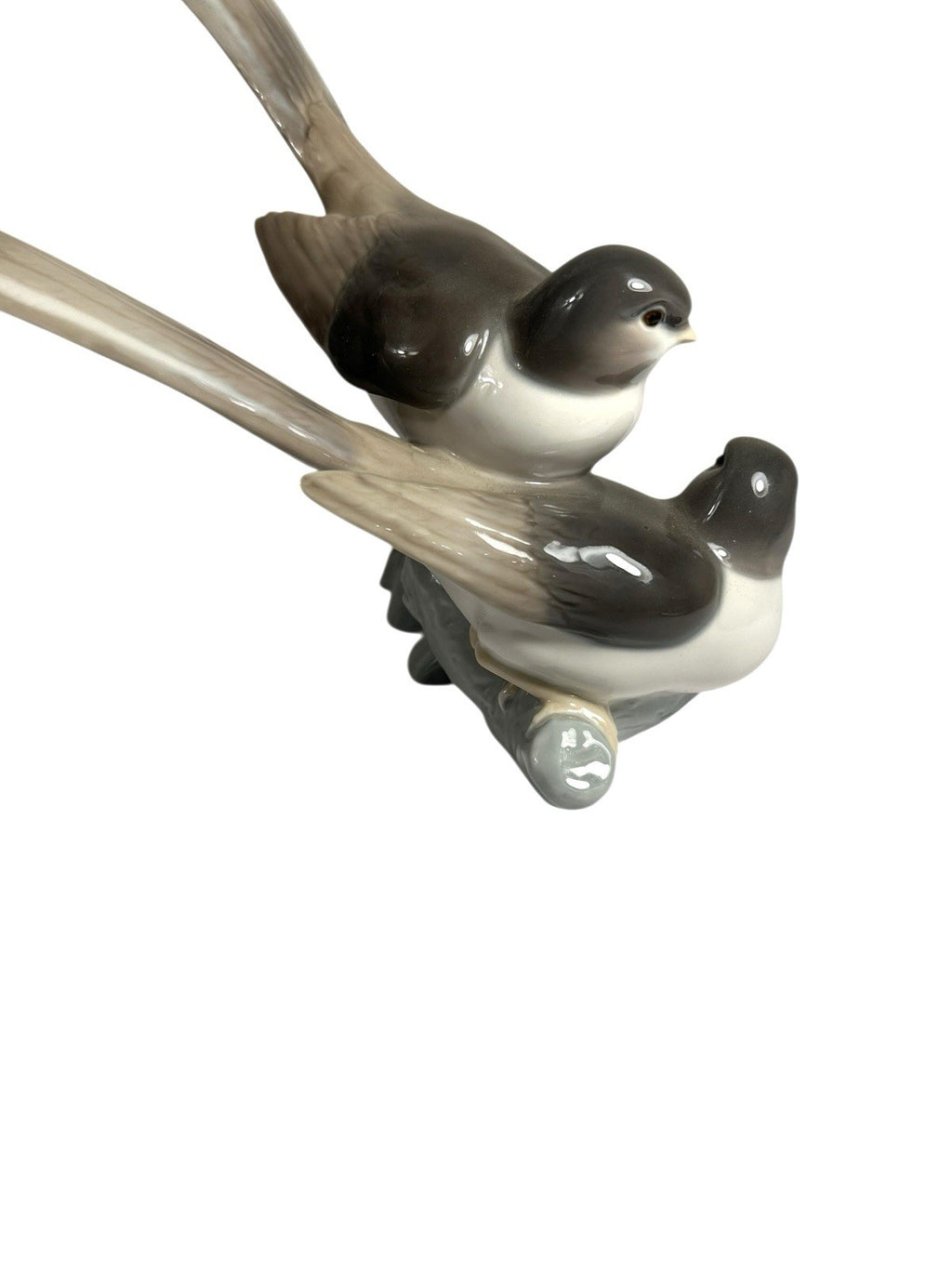 Vintage Lladro Birds Lovebirds Grupo de Pajaros Figurine