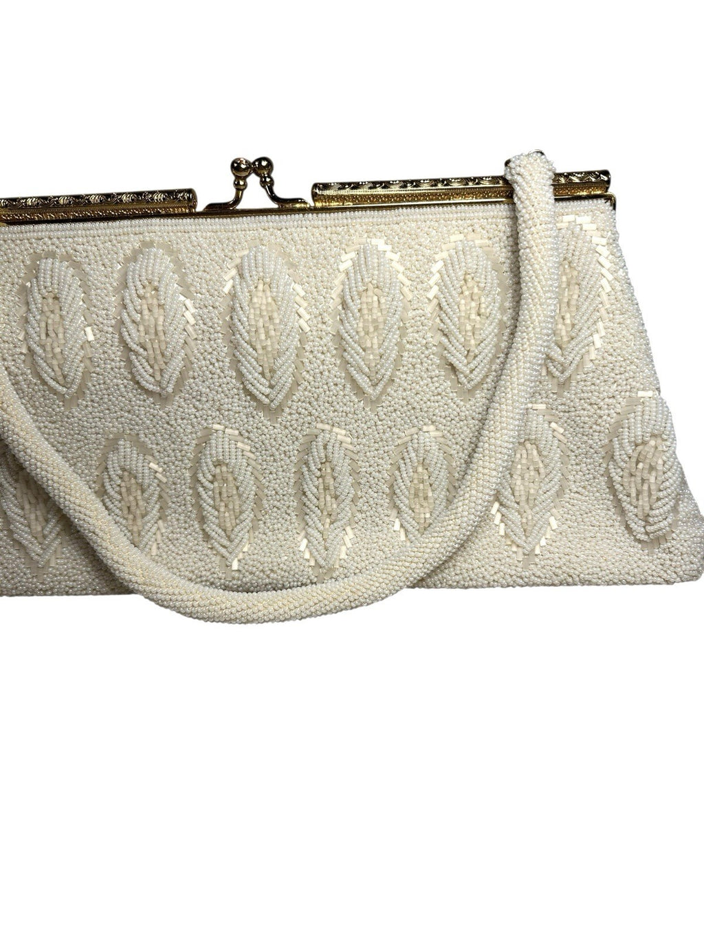 Vintage Freeport Hong Kong Beaded Clutch Purse