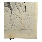 Antique 1829 Lithograph Portrait of Camille Roqueplan by Achille Deveria
