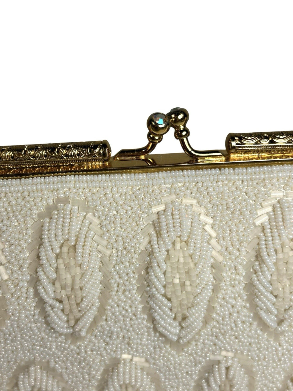 Vintage Freeport Hong Kong Beaded Clutch Purse