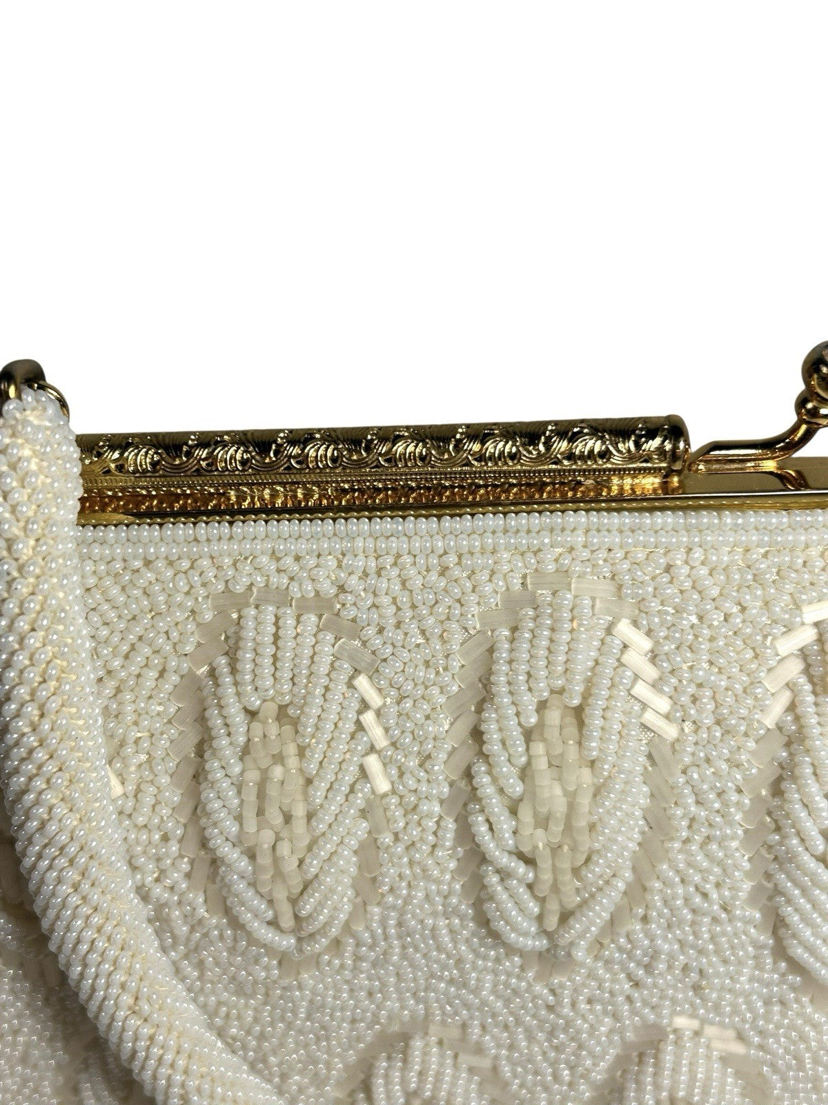 Vintage Freeport Hong Kong Beaded Clutch Purse