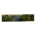 Vintage Hand Carved and Painted Folk Art Walking Stick by Chris Lewallen