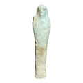 Ancient Egyptian Hand Carved Faience Glazed Stone Ushabti Figure