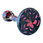Vintage Murano Italy Handblown Purple Glass Murrine Lamp (Attr. Fratelli Toso)