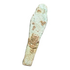 Ancient Egyptian Hand Carved Faience Glazed Stone Ushabti Figure
