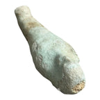 Ancient Egyptian Hand Carved Faience Glazed Stone Ushabti Figure