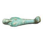 Ancient Egyptian Faience Ushabti Shabti Figure – Glazed Burial Artifact