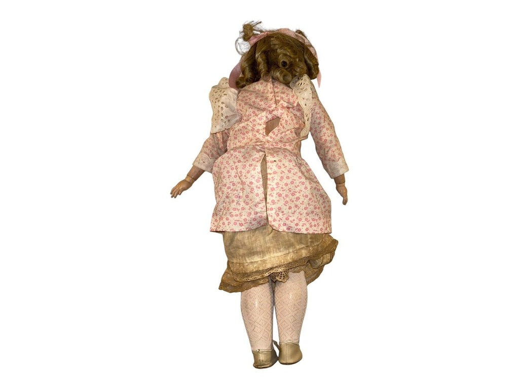 Antique Armand Marseille Bisque Head Doll 390 N, Composition Jointed Body