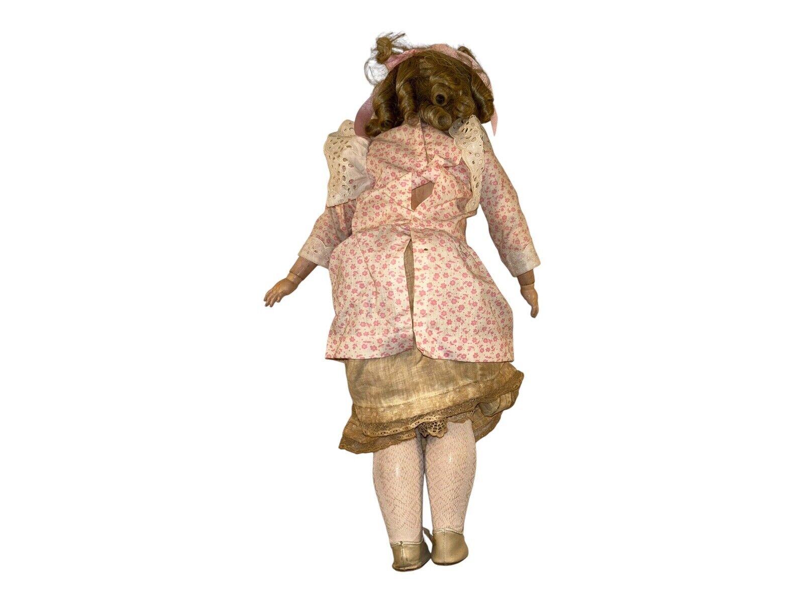 Antique Armand Marseille Bisque Head Doll 390 N, Composition Jointed Body