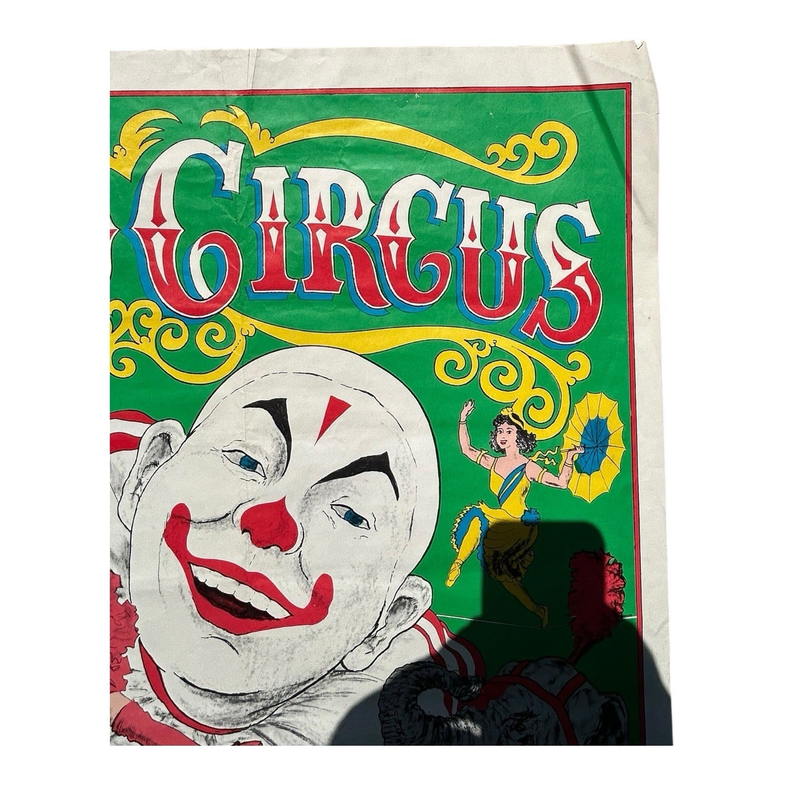 Vintage 1869 Circus Poster from San Diego Celebration in 1969