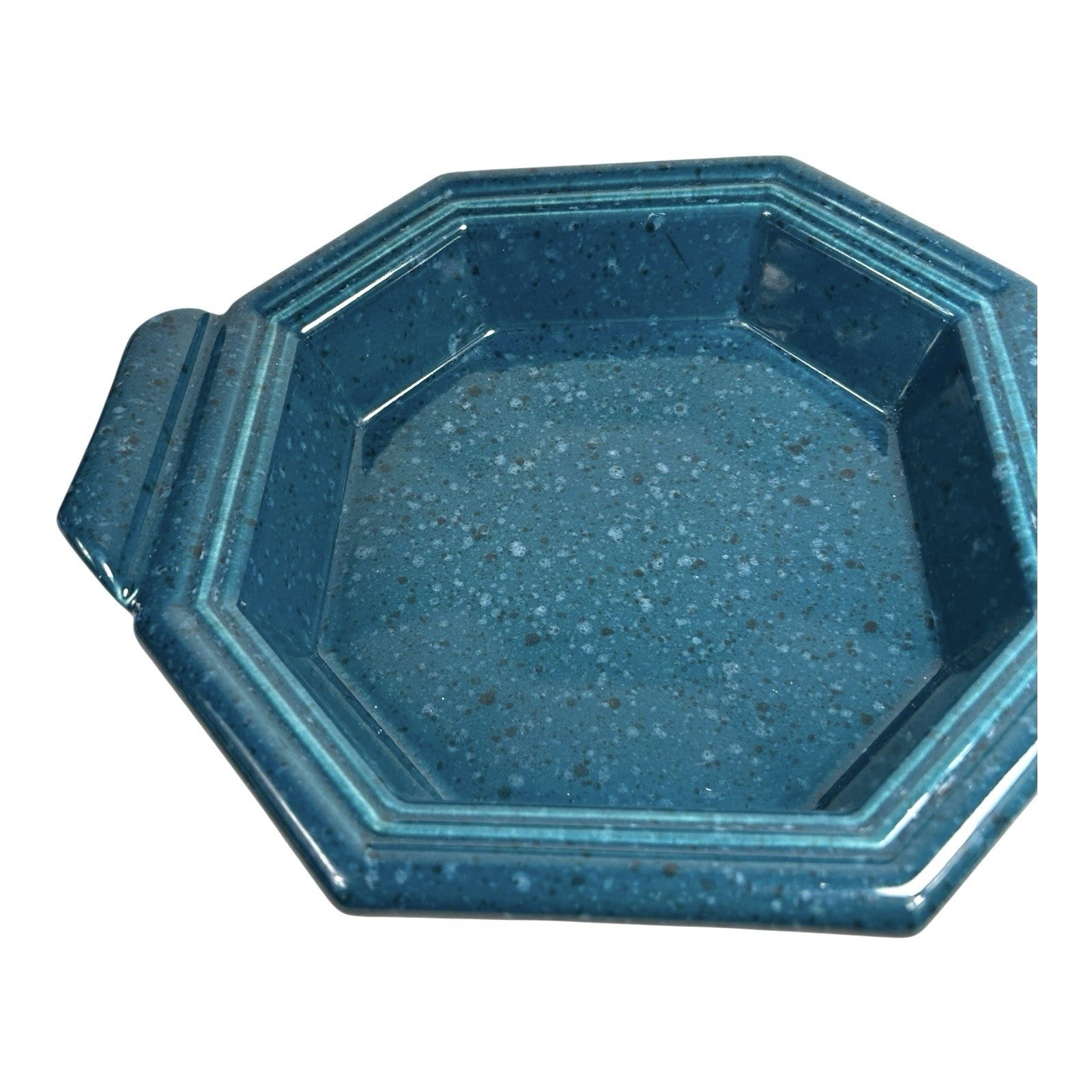 Vintage Julie Tyrone Larson Octagon Serving Dish Bowl