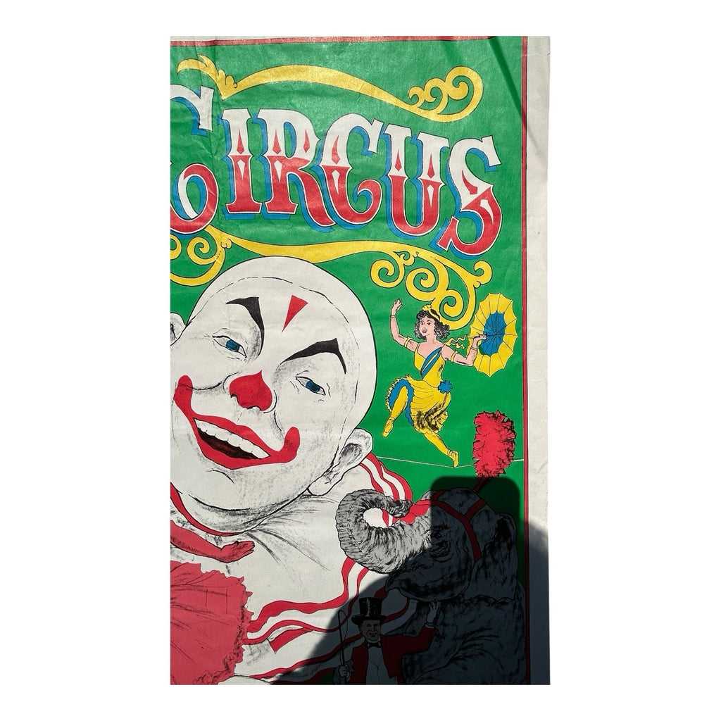 Vintage 1869 Circus Poster from San Diego Celebration in 1969