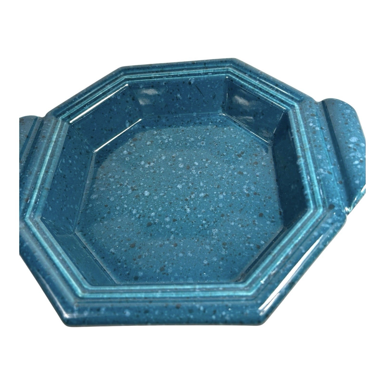 Vintage Julie Tyrone Larson Octagon Serving Dish Bowl