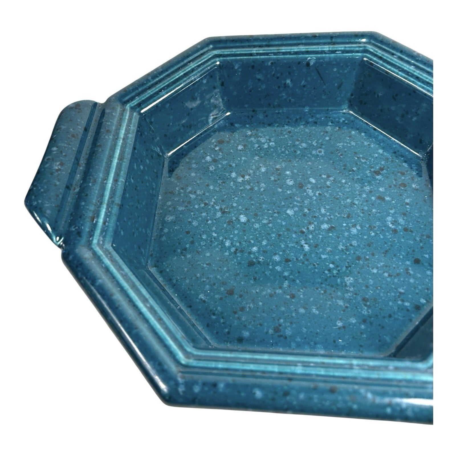 Vintage Julie Tyrone Larson Octagon Serving Dish Bowl