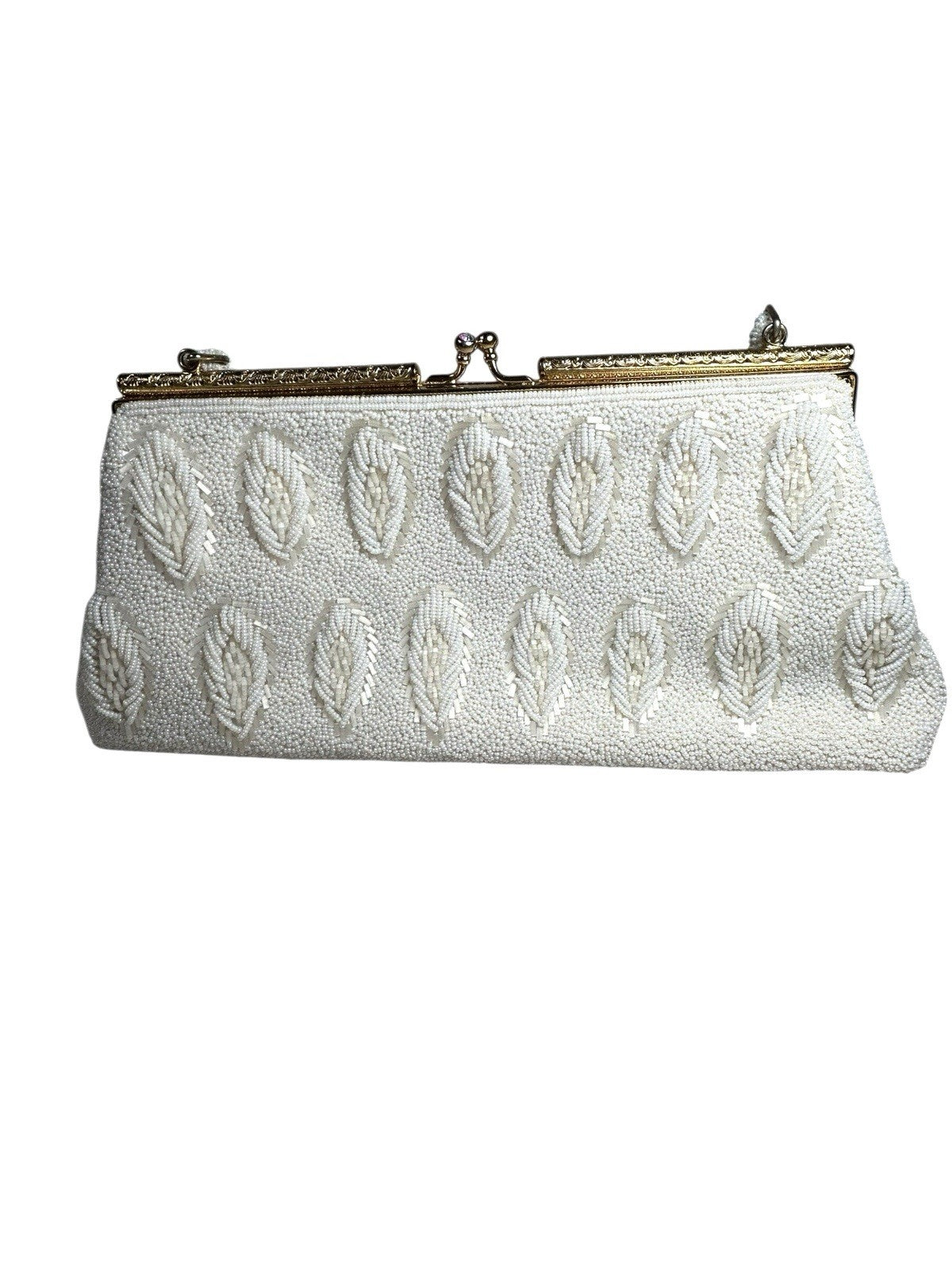 Vintage Freeport Hong Kong Beaded Clutch Purse
