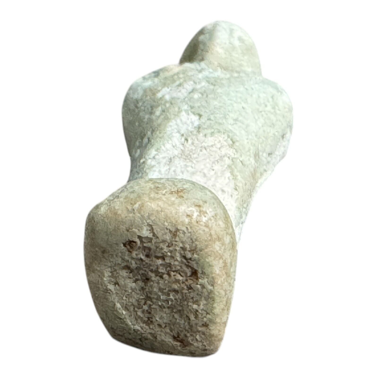 Ancient Egyptian Hand Carved Faience Glazed Collectible Stone Ushabti Figure